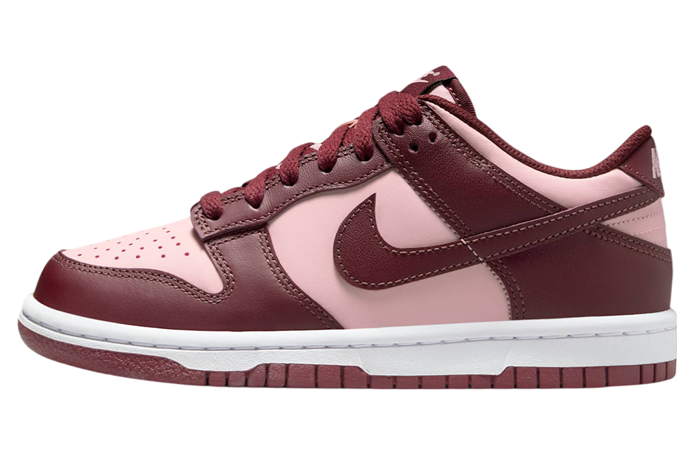 Nike Dunk Low Dark Team Red / Echo Pink