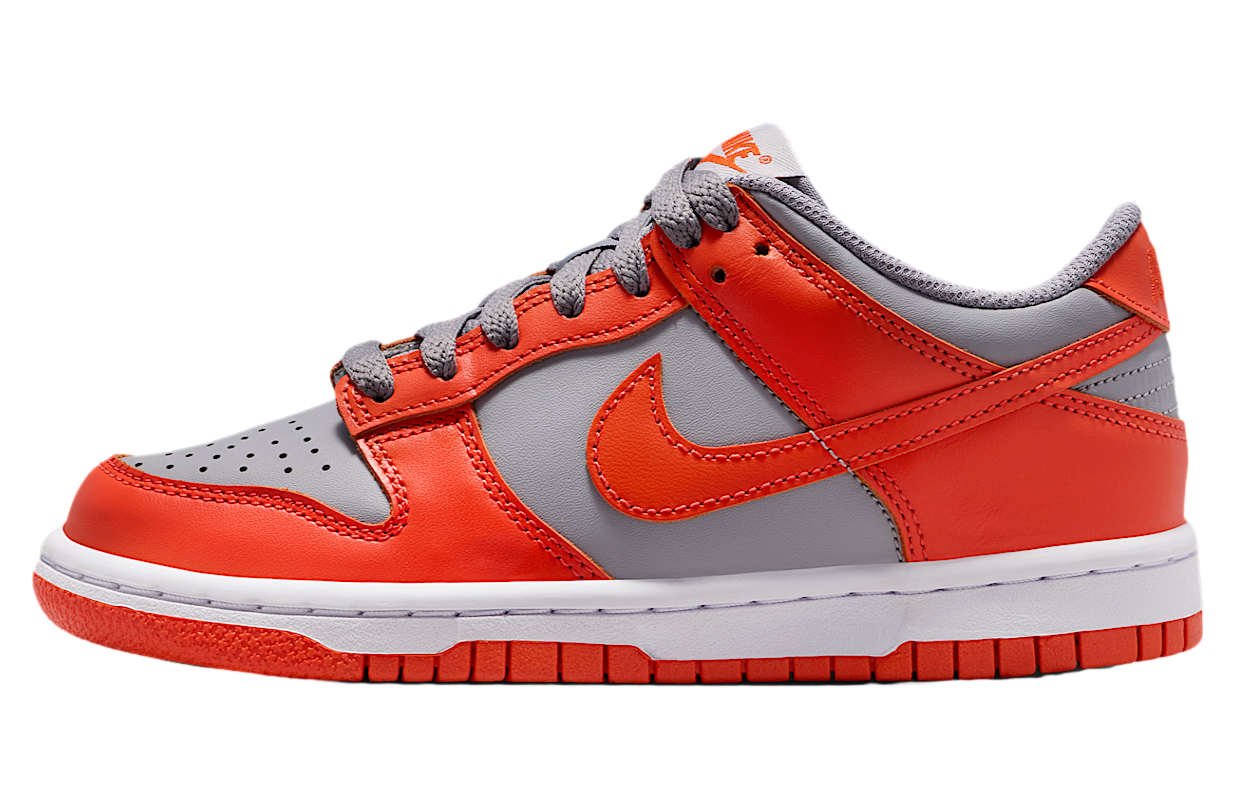 Nike Dunk Low GS Cement Grey / Team Orange