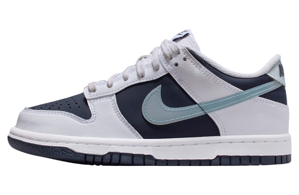 Nike Dunk Low Gs Light Armory Blue / Obsidian