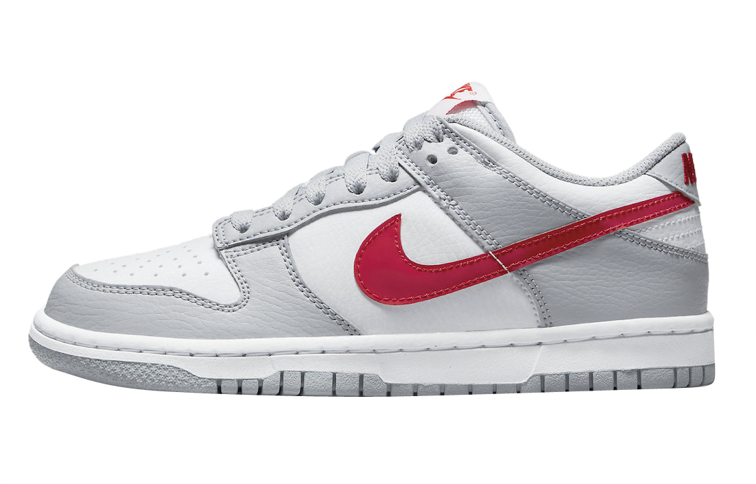 Nike Dunk Low GS White Grey Red DV7149-001