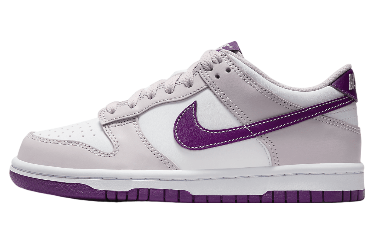 Nike Dunk Low GS White / Platinum Violet