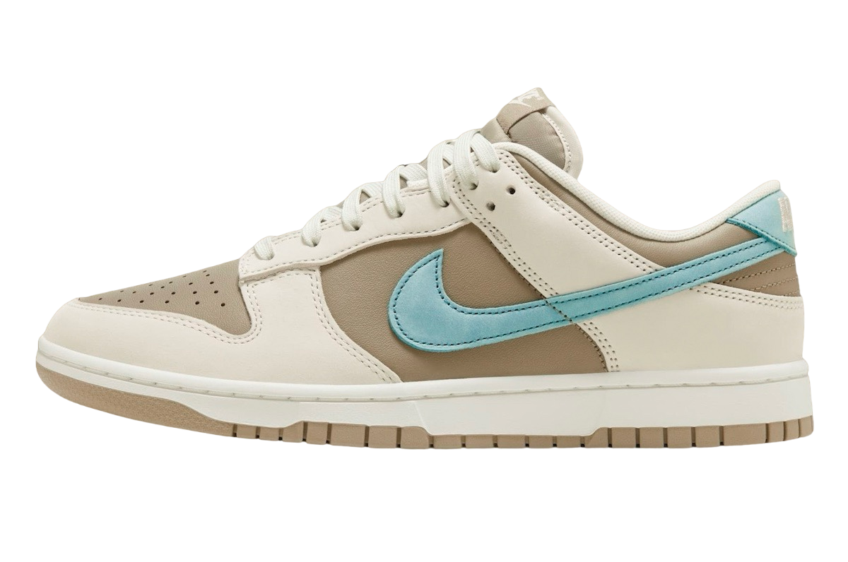 Nike Dunk Low Khaki / Denim Turquoise