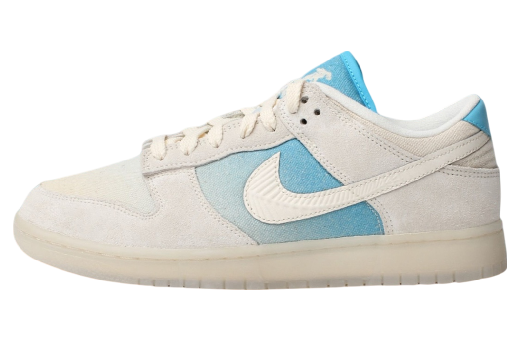 Nike Dunk Low LA Sail / Pale Ivory / Baltic Blue