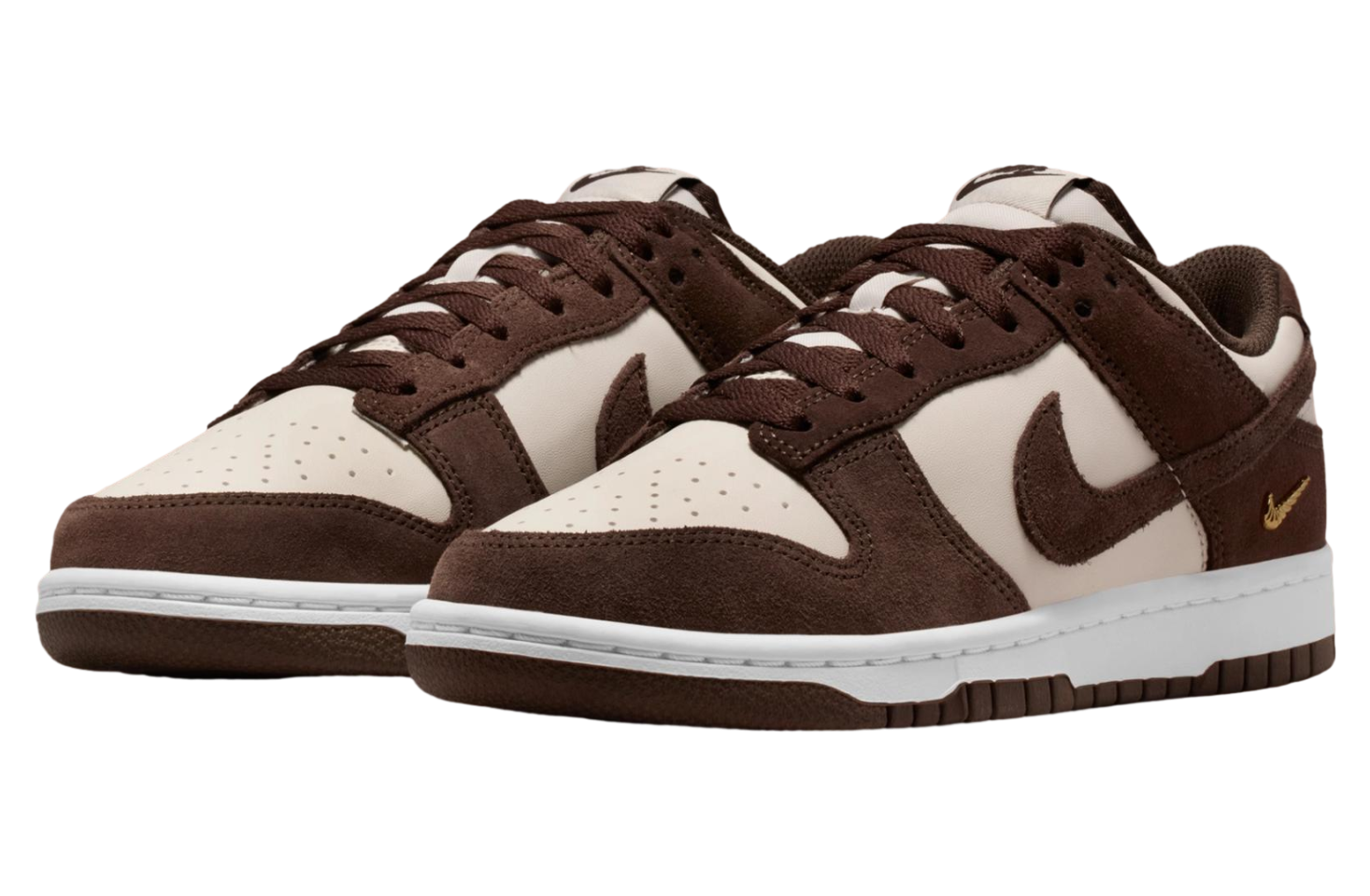Nike Dunk Low Light Orewood Brown / White