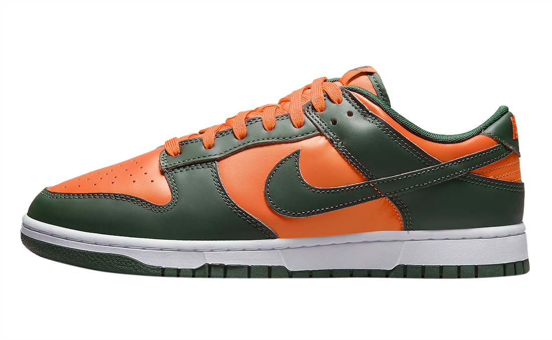 Nike Dunk Low Miami Hurricanes DD1391-300