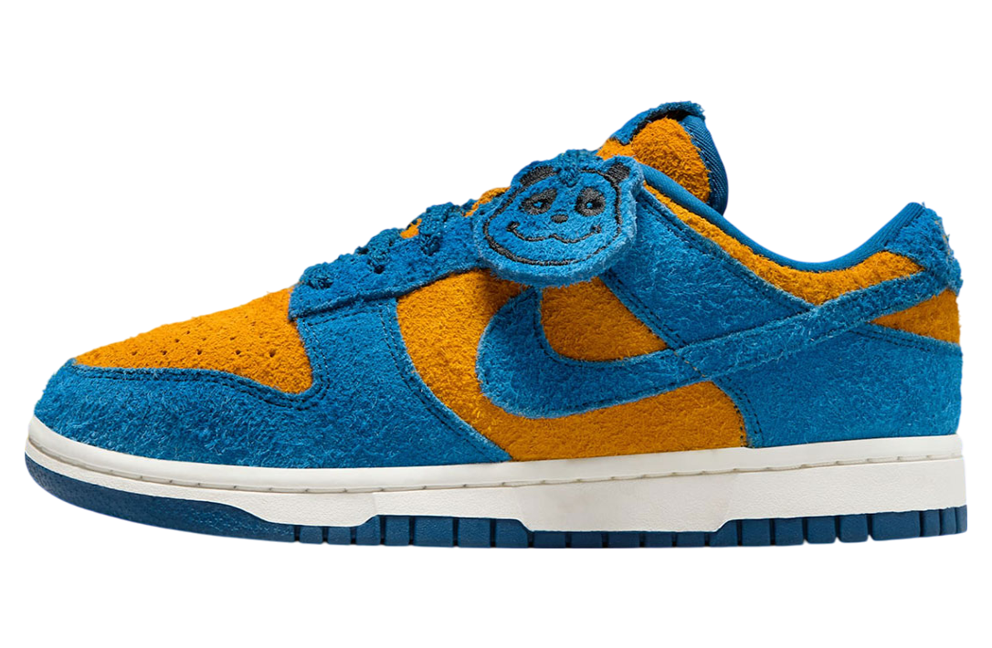 Nike Dunk Low Panda Blue / Gold