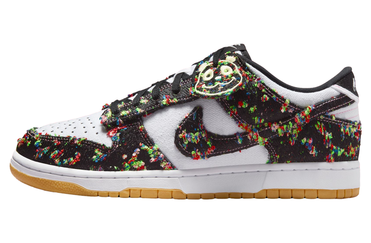 Nike Dunk Low White / Black / Gum Yellow