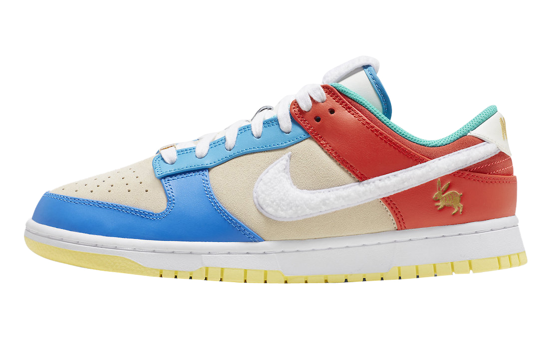 Nike Dunk Low Year of the Rabbit Multicolor FD4203-111
