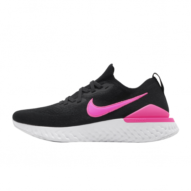 Nike Epic React Flyknit 2 Black Pink Blast - Sep 2019 - BQ8928013