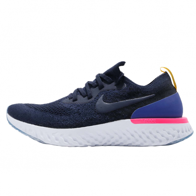 epic react flyknit college navy