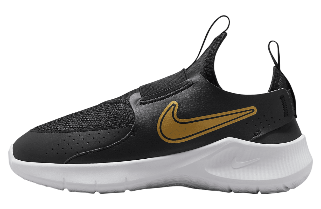 Nike Flex Runner 3 GS Black Metallic Gold Oct 2024 FN1294 006 KicksOnFire