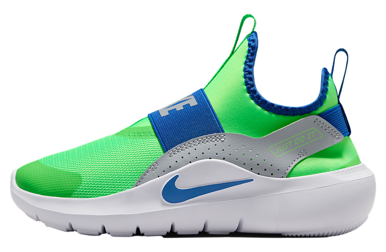 Nike Flex Runner 4 GS Green Strike / Wolf Grey - Oct 2025