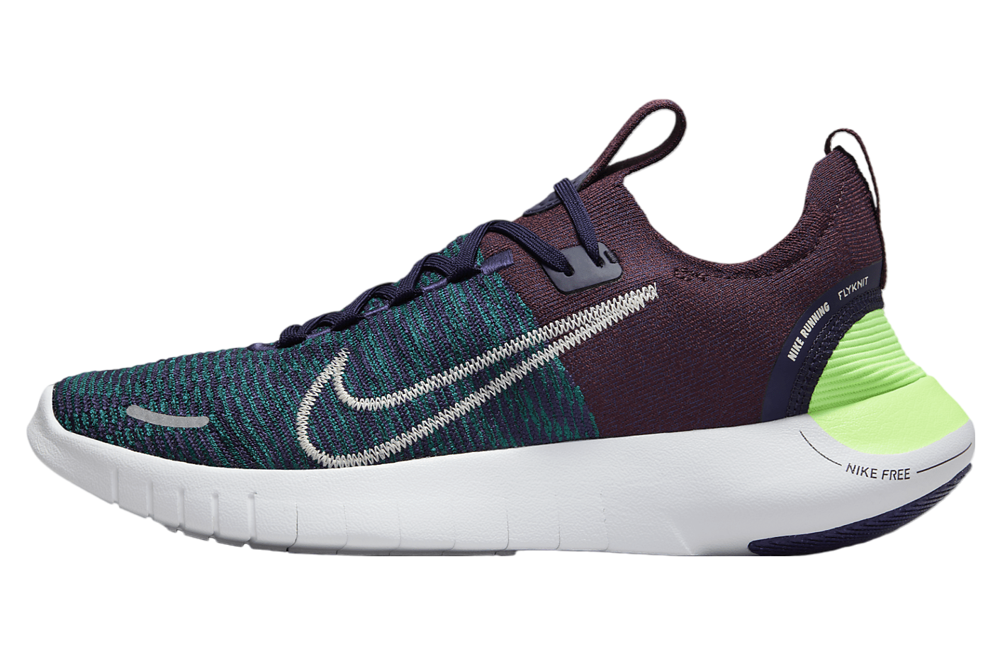 Nike Free RN NN Geode Teal / Purple Ink