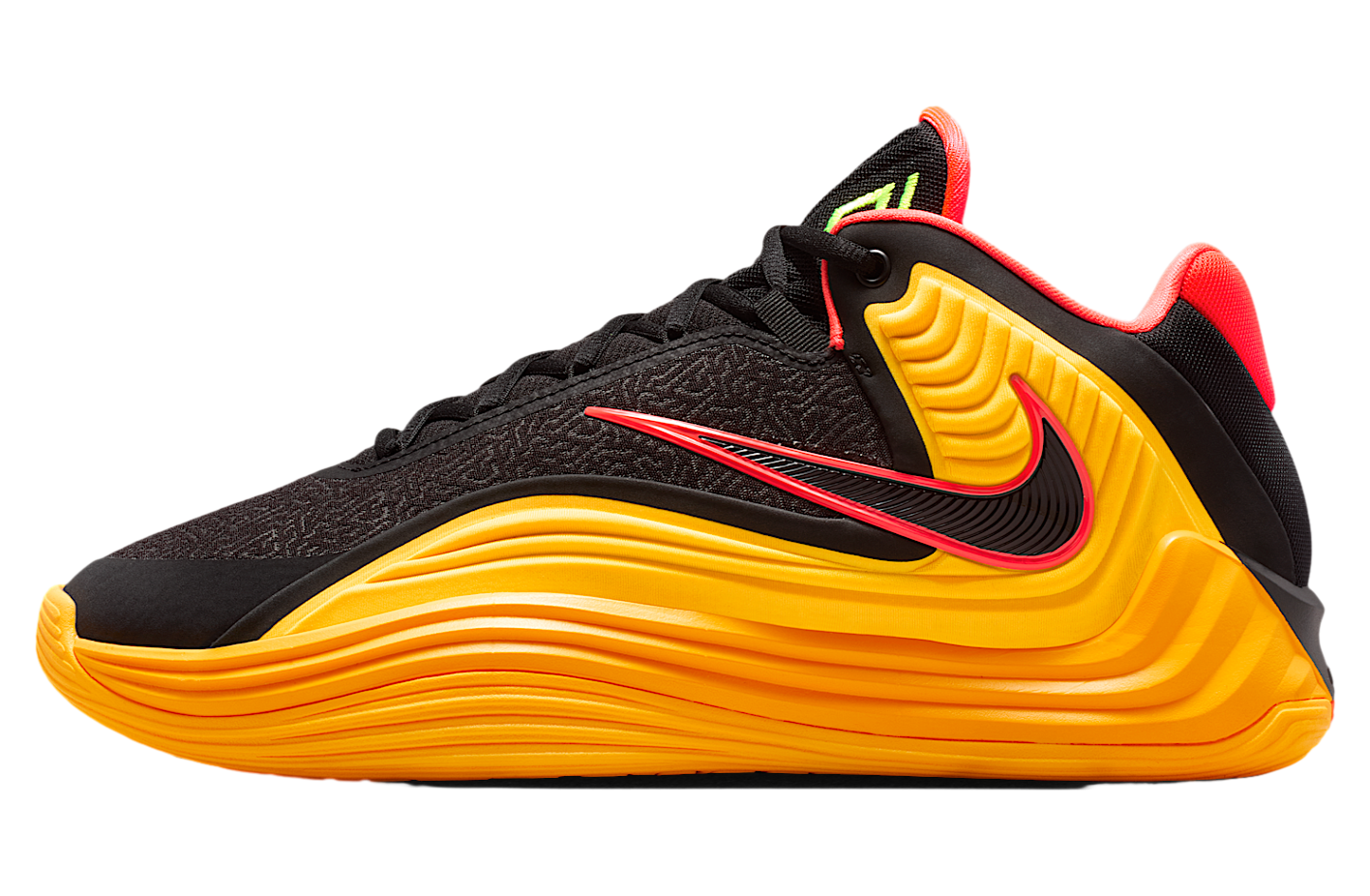 Nike Giannis Freak 7 Fearless Black / Laser Orange