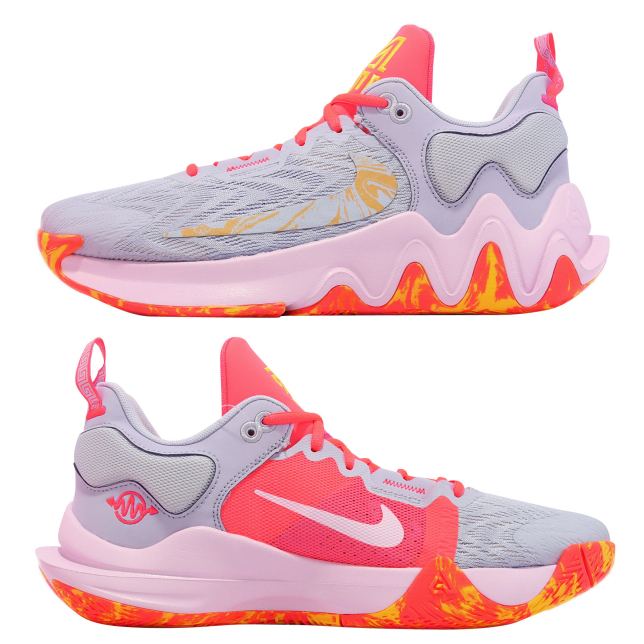 Nike Giannis Immortality 2 Hot Punch Mismatched DM0826600