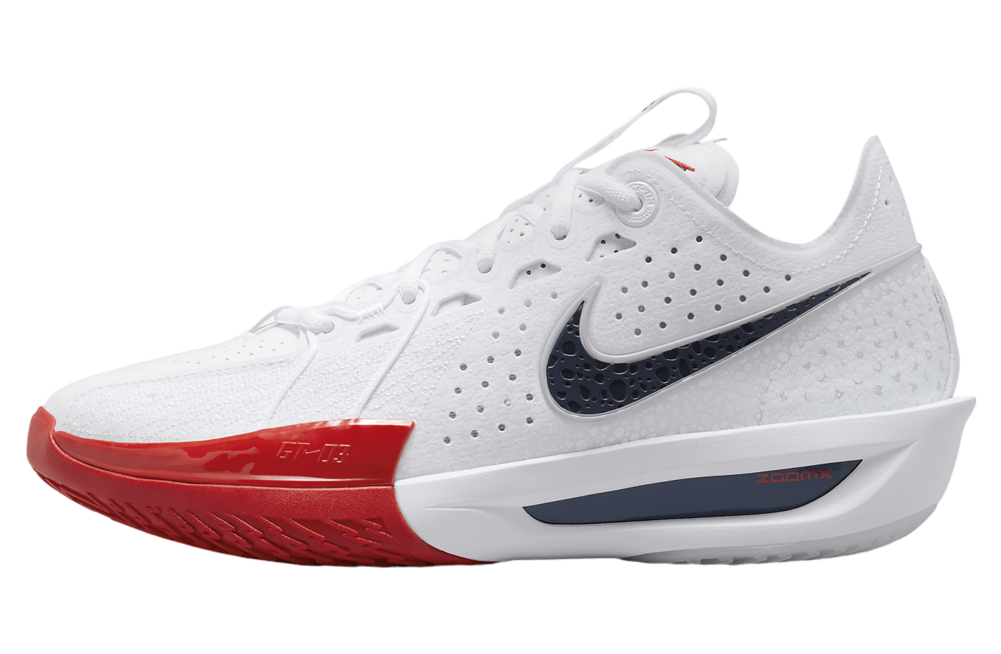 Nike GT Cut 3 White / Sport Red