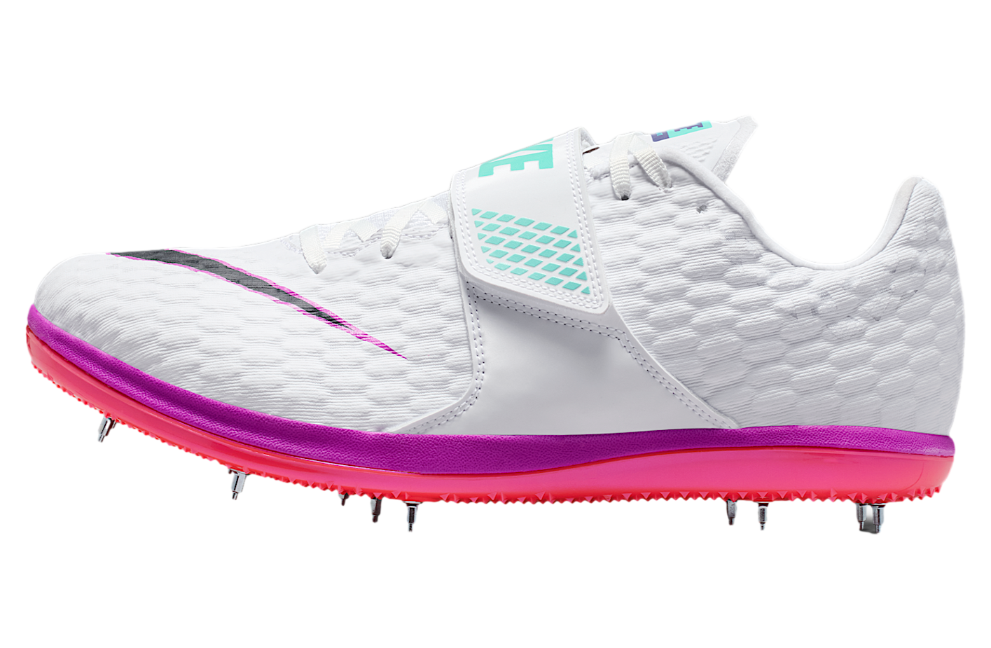 Nike High Jump Elite White / Bright Crimson - Oct 2025 - FZ9636