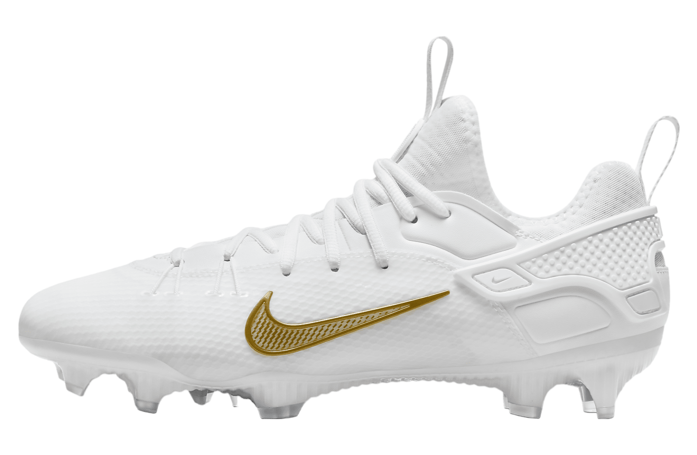 Nike Huarache 9 Elite Low LAX White / Metallic Vivid Gold