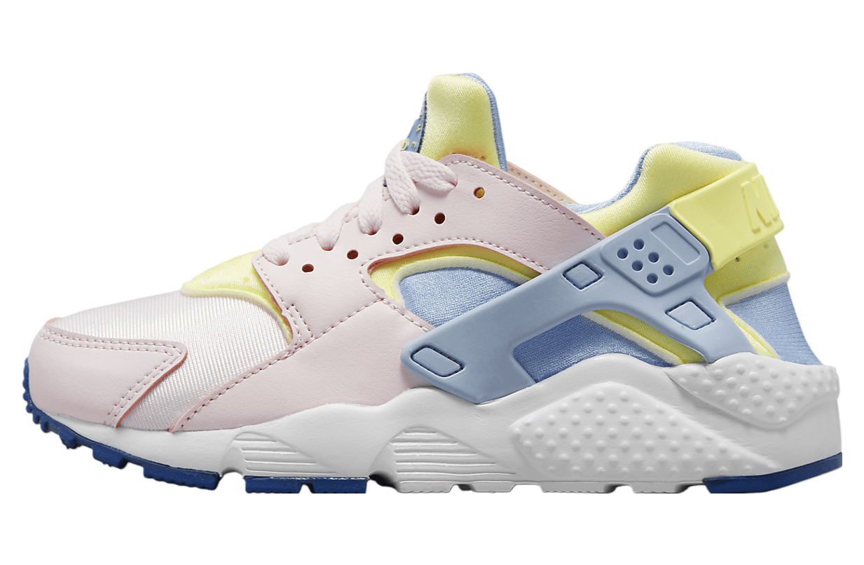 Nike Huarache Run GS Pearl Pink Citron Tint Feb 2023 654275 609 KicksOnFire