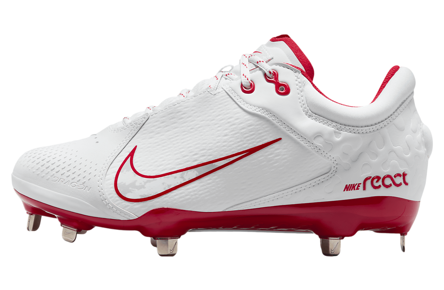 Nike Hyperdiamond 4 Elite WMNS White / Pure Platinum / University Red