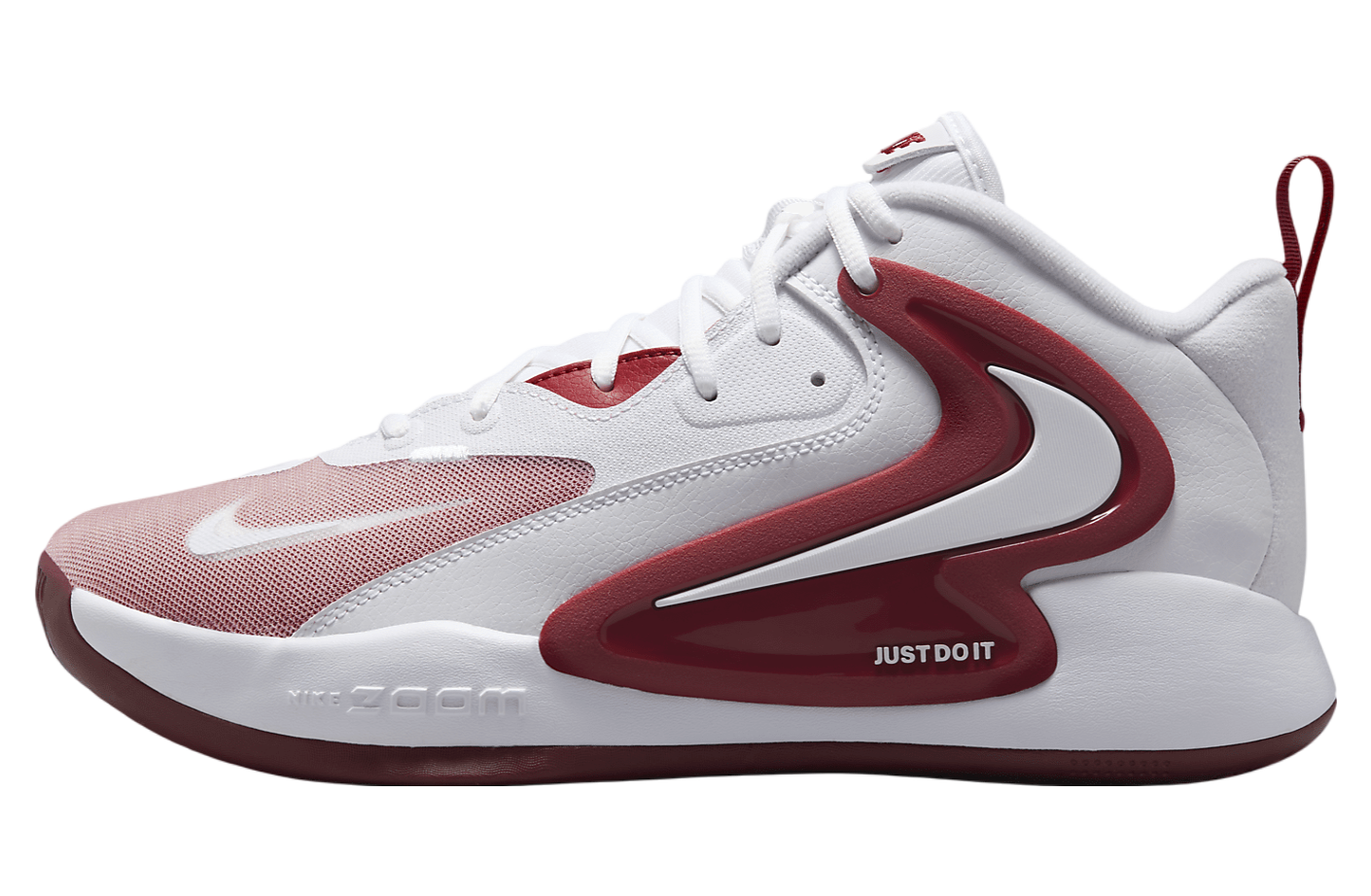 Nike Hyperset 2 IC White / Team Crimson