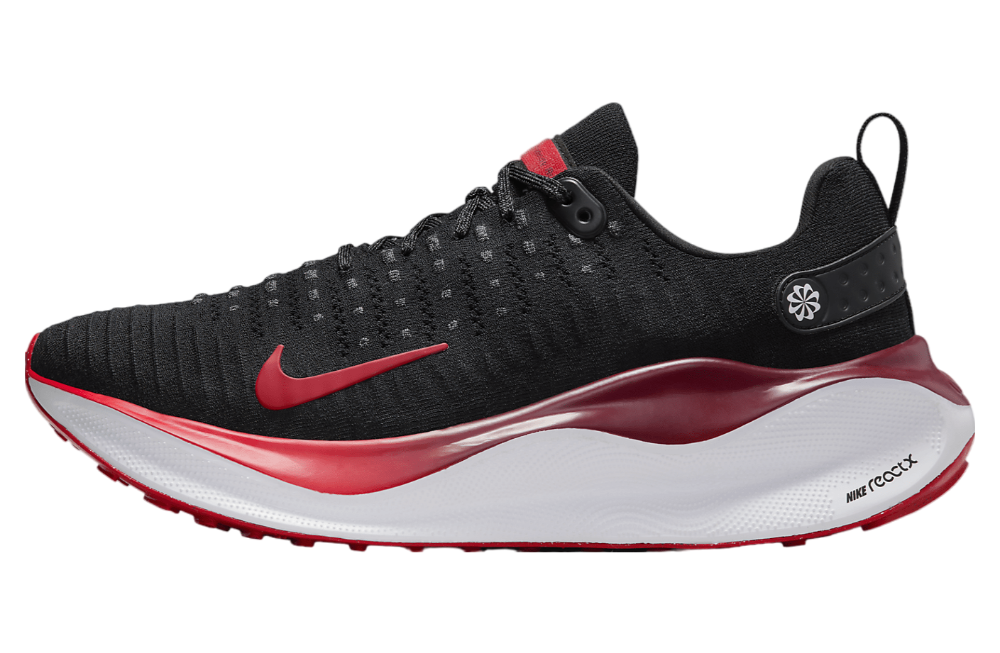 Nike InfinityRN 4 Black / Team Red (Extra Wide)