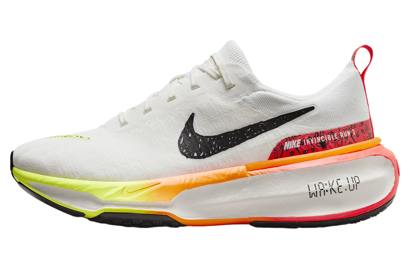 Nike Invincible 3 White / Bright Crimson