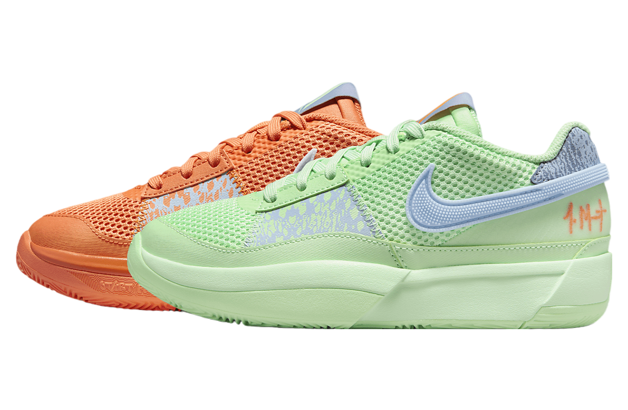 Nike Ja 1 Day GS Bright Mandarin / Vapor Green