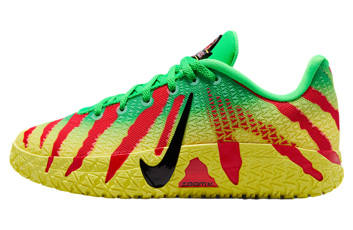 Nike Ja 3 Explorer GS Green Spark / University Red