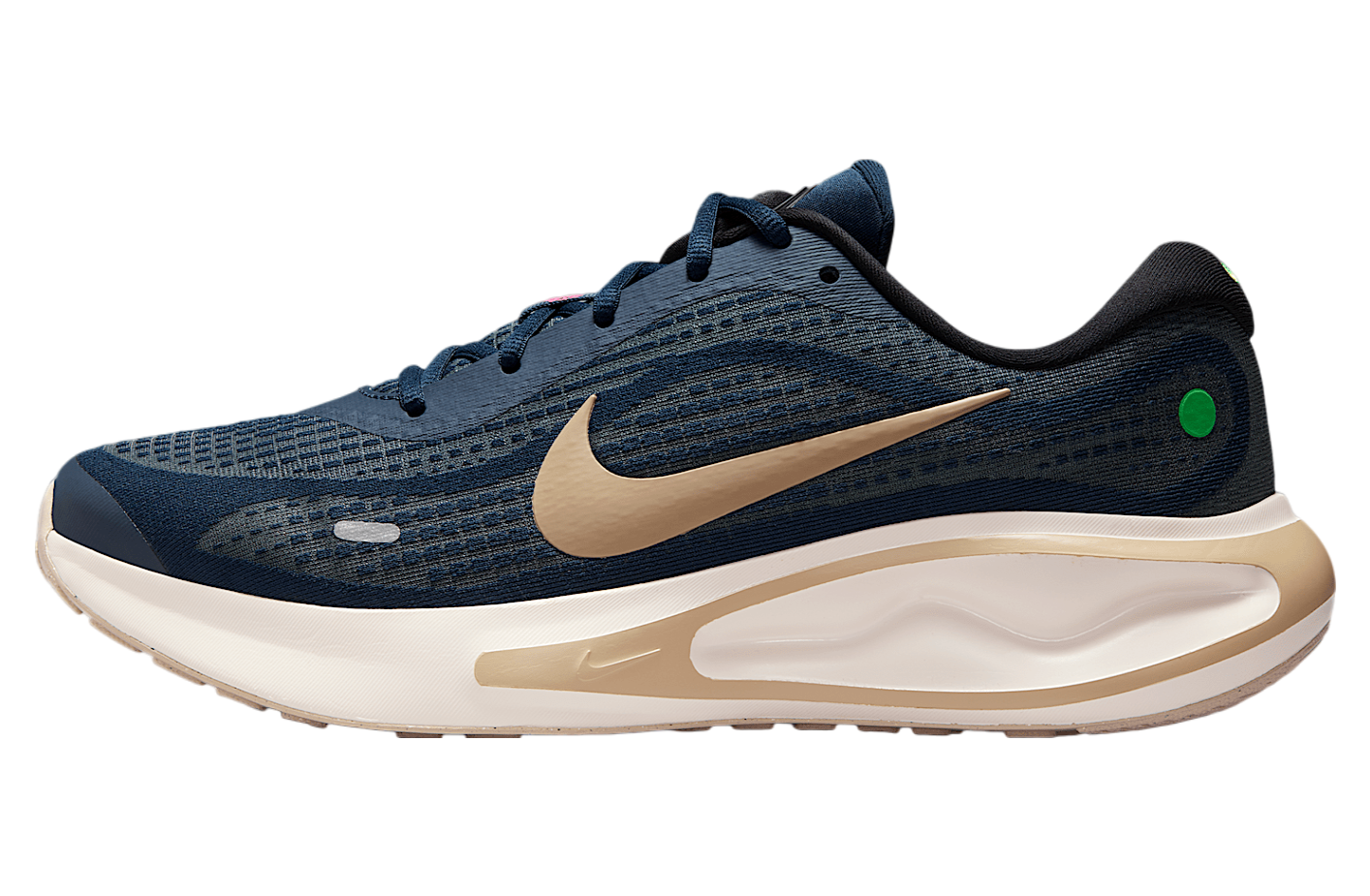 Nike Journey Run Armory Navy / Green Strike