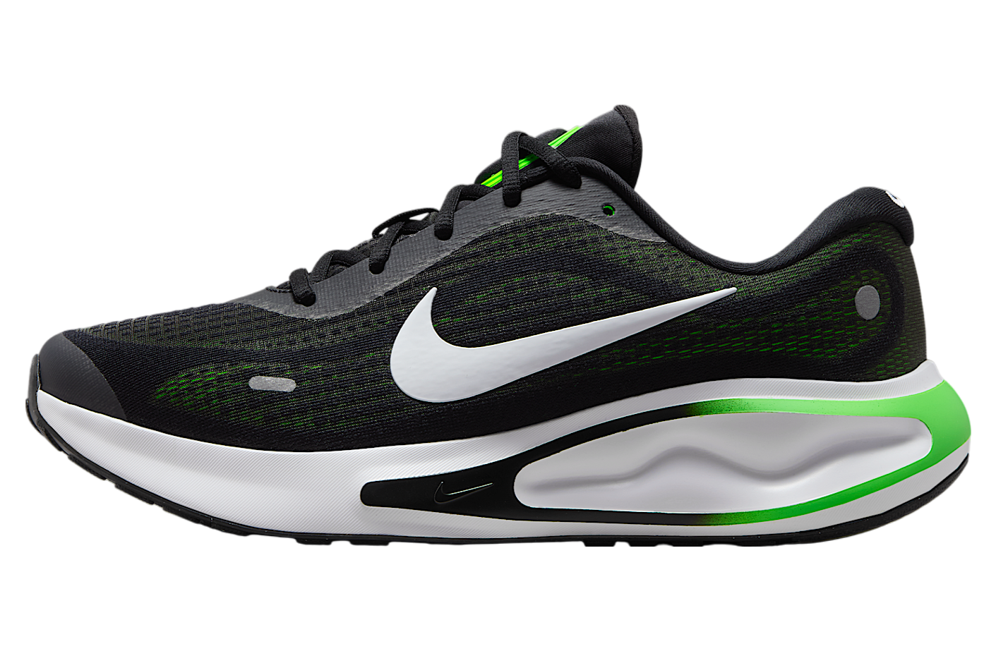 Nike Journey Run Black / Green Strike