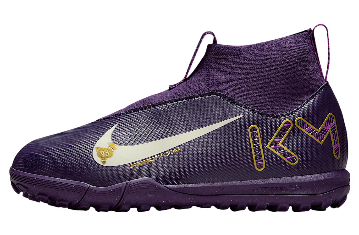 Nike Jr Mercurial Superfly 10 Academy Kylian Mbapp Gs High Tf Grand Purple / Pale Ivory