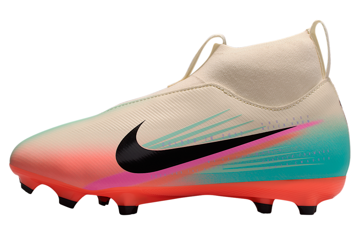 Nike Jr Mercurial Superfly 10 Academy Sam Kerr Gs High Mg Pale Ivory / Black