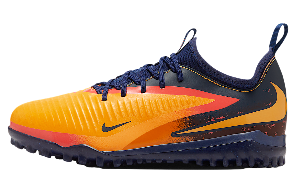 Nike Jr Phantom 6 Low Academy Erling Haaland GS TF Laser Orange / Blue Void