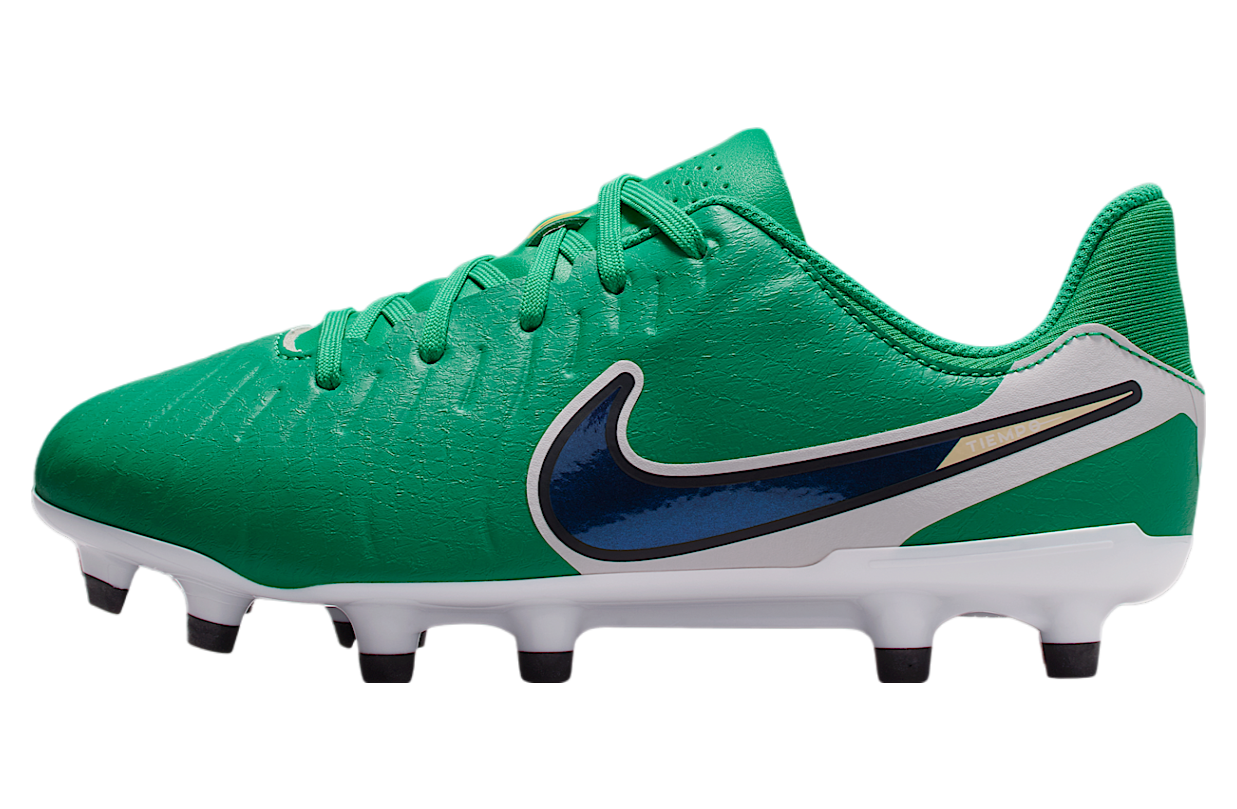 Nike Jr Tiempo Legend 10 Academy Lv8 Gs Low Mg Stadium Green / Dark Obsidian