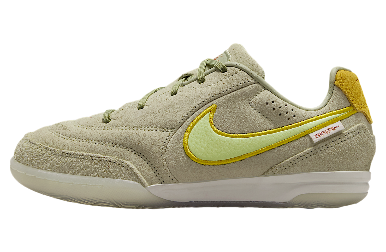 Nike Jr Tiempo Streetgato LE Low IC Olive Aura / Metallic Red Bronze