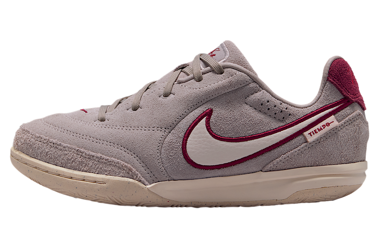 Nike Jr Tiempo Streetgato Prm GS Low IC Moon Particle / Team Red