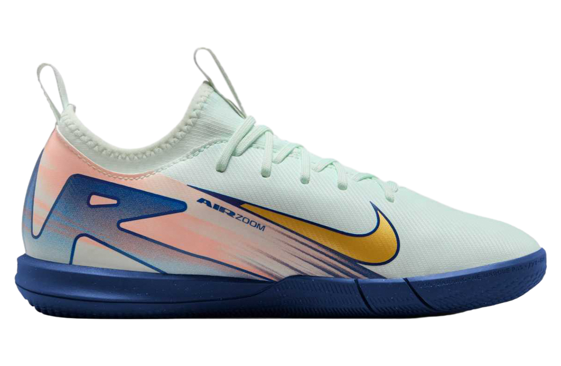 Nike JR Zoom Vapor 16 Acad MDS IC GS Barely Green / Mtlc Gold Coin