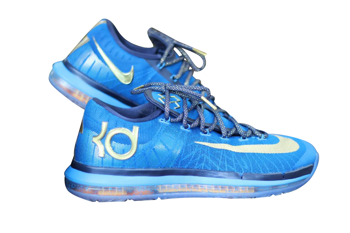 kd 6 gold and blue