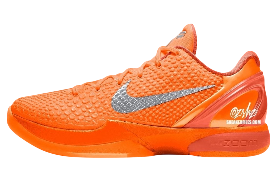 Nike Kobe 6 Protro Total Orange Total Orange Metallic Silver Sep 2025 IH1871 800 KicksOnFire