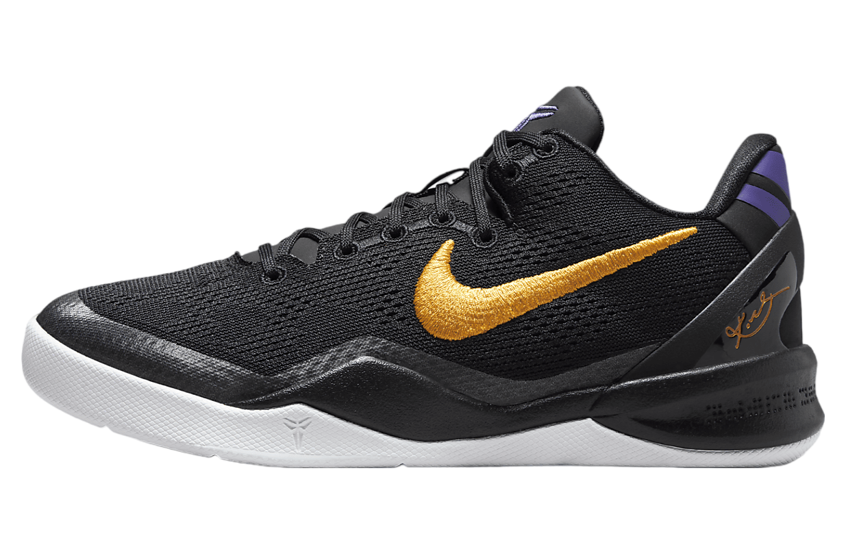 Nike Kobe 8 GS Black / University Gold