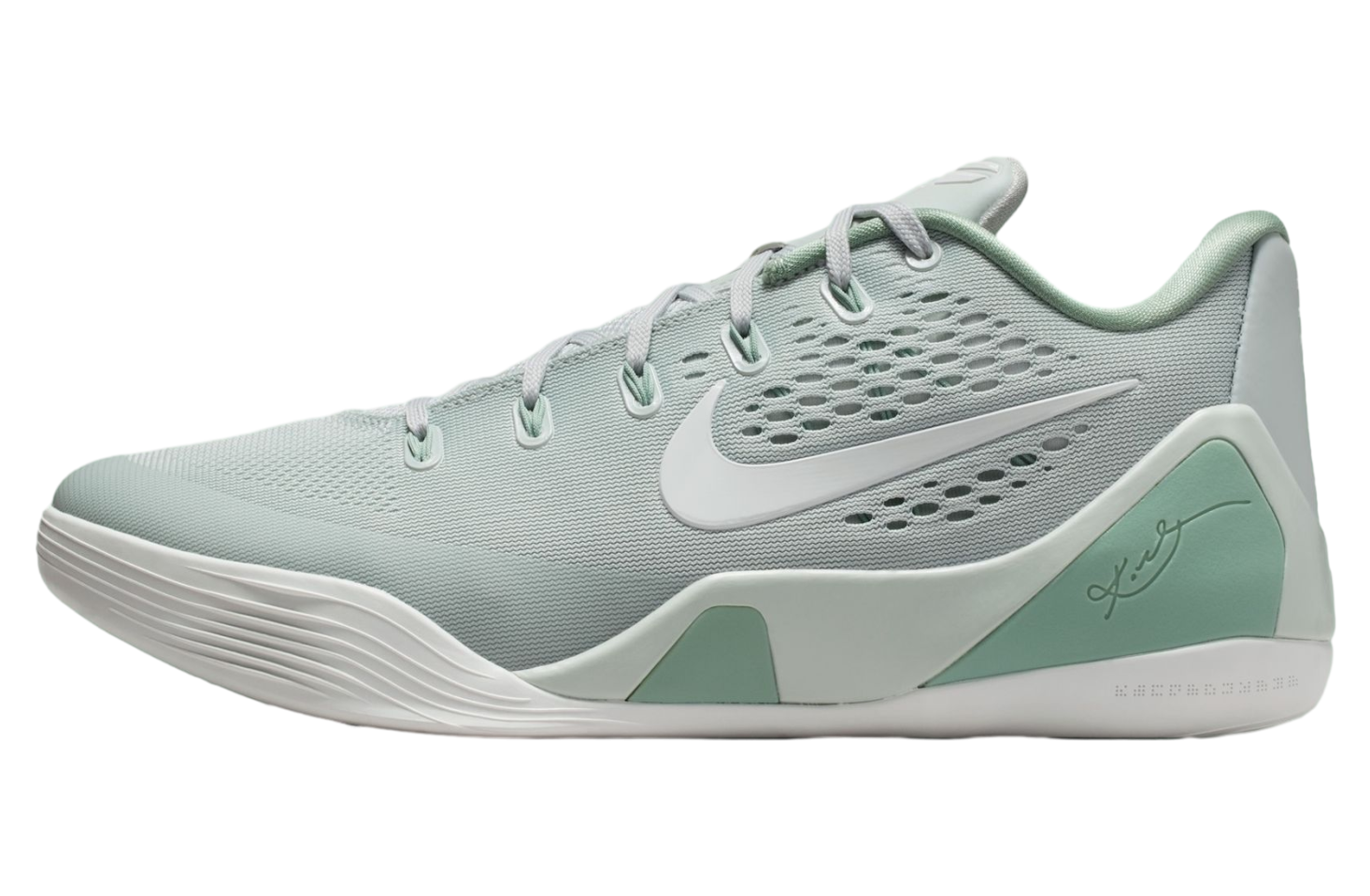 Nike Kobe 9 Elite Low EM Protro Light Silver / Summit White