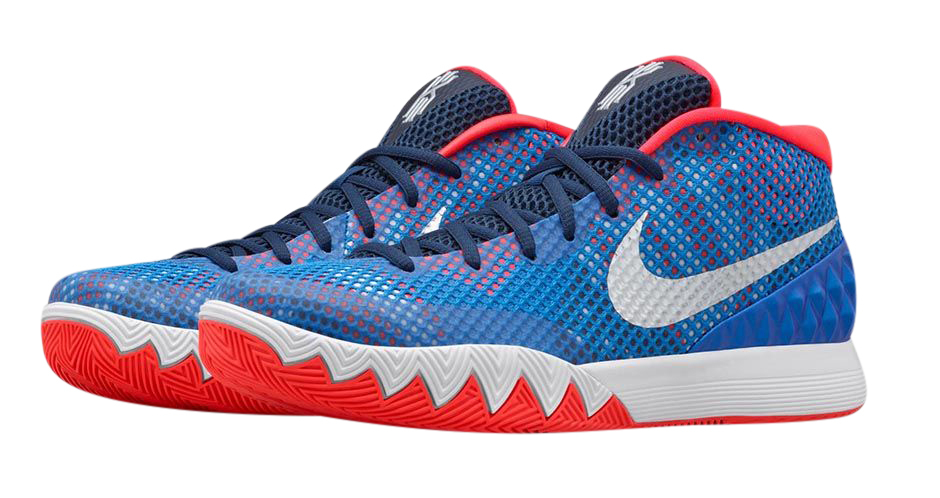 kyrie 1 white and blue