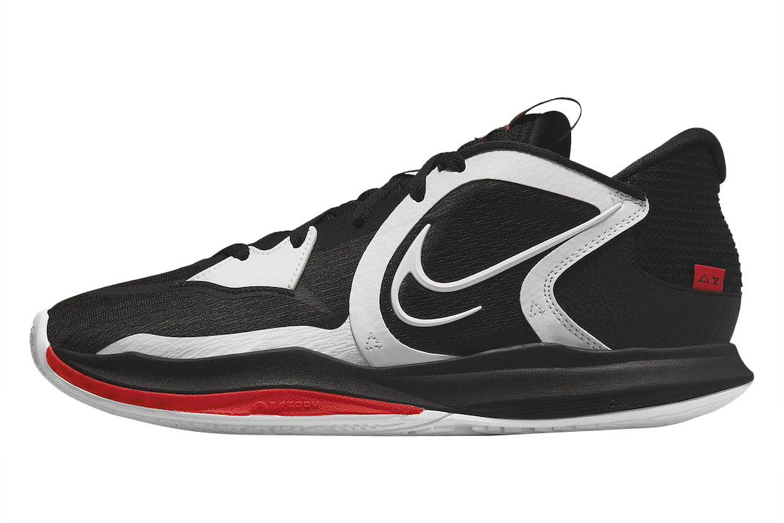 Nike Kyrie Low 5 Black Chile Red - May 2022 - DJ6012-001