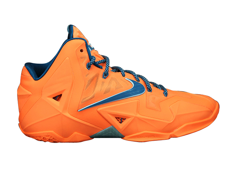 Nike Lebron 11 - Atomic Orange - Feb 2014 - 616175800