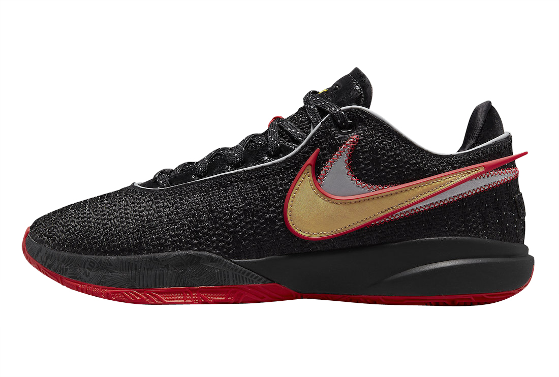 Nike LeBron 20 Black University Red DJ5423-001 - KicksOnFire.com