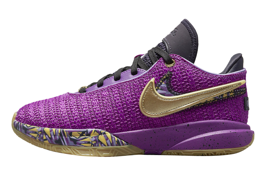 Nike LeBron 20 GS Vivid Purple FD0207-500