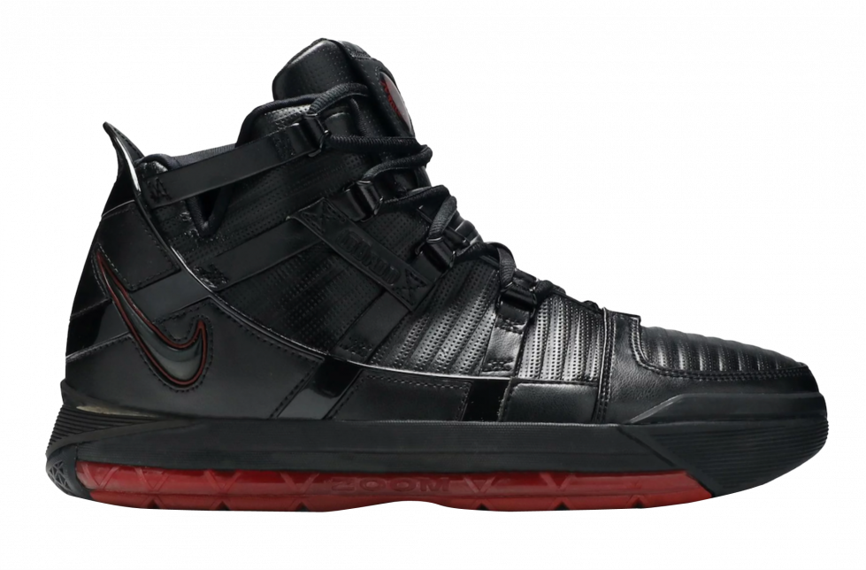 LeBron wearing black Kobe Air Jordan 3's tonight 🔥 : r/Sneakers