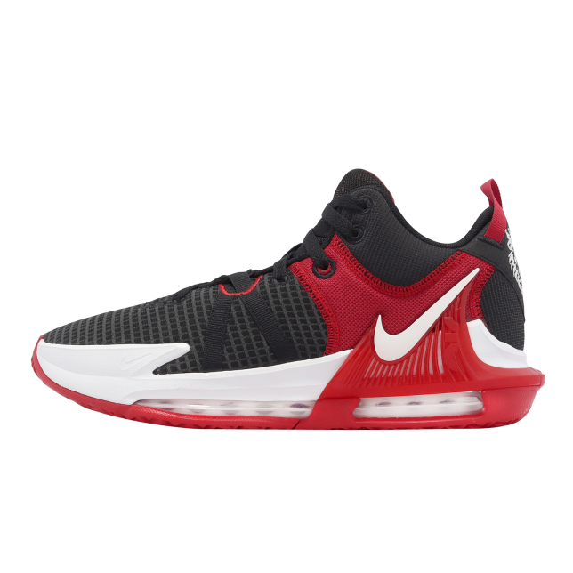 Nike Lebron Witness 7 Black University Red DM1122005 - KicksOnFire.com