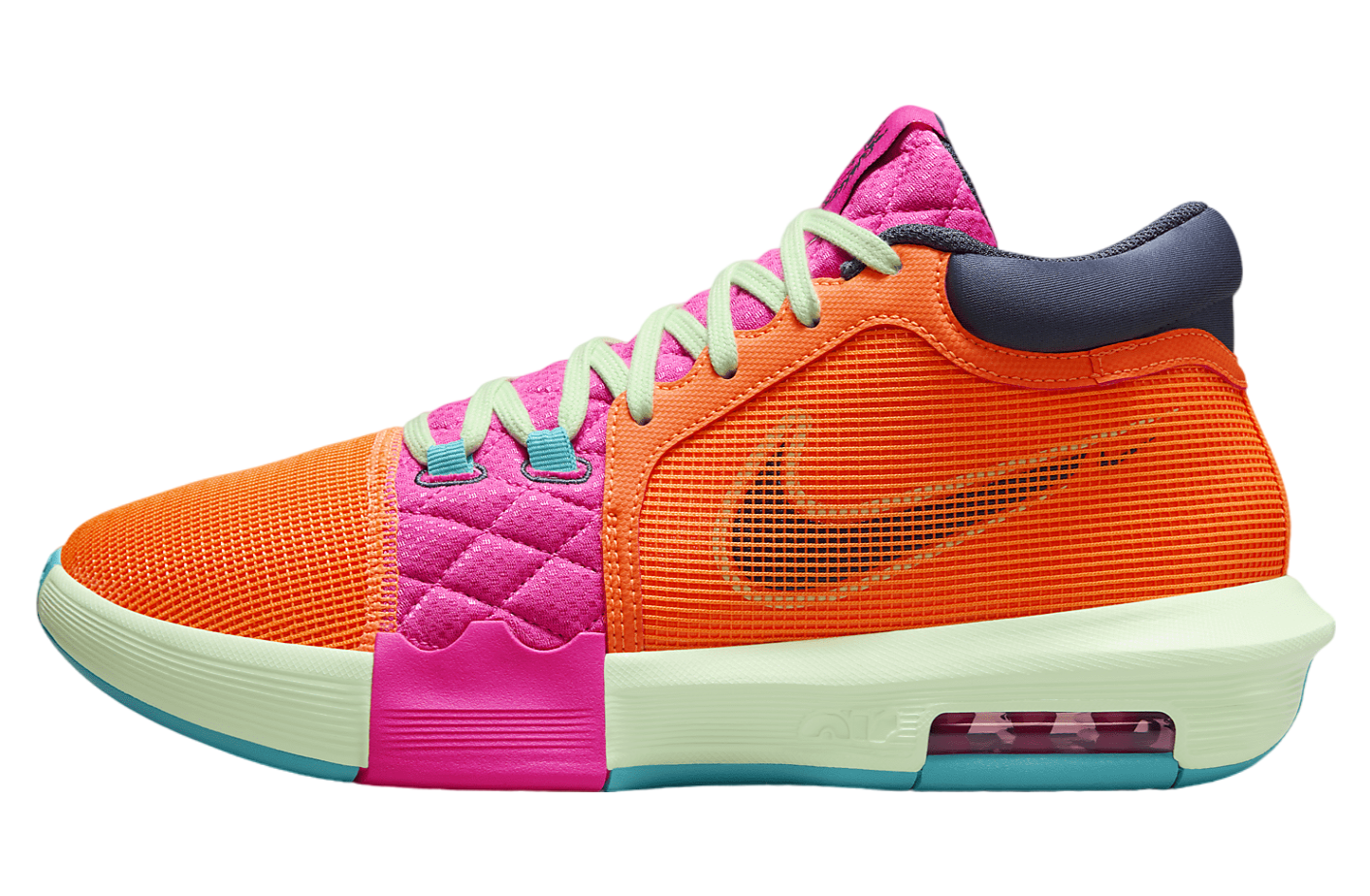 Nike LeBron Witness 8 Total Orange / Laser Fuchsia